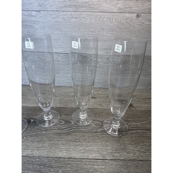 Vintage Arc France 9.5” Stemware Toasting Wine Champagne Glasses ~Set Of 4 - Picture 6 of 10